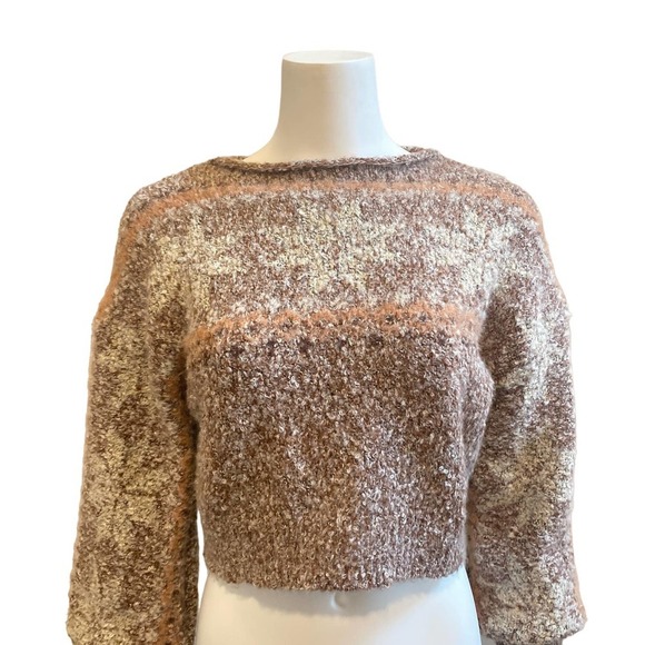 NWOT FREE PEOPLE Snowflake Sweater, size extra small - Picture 3 of 13